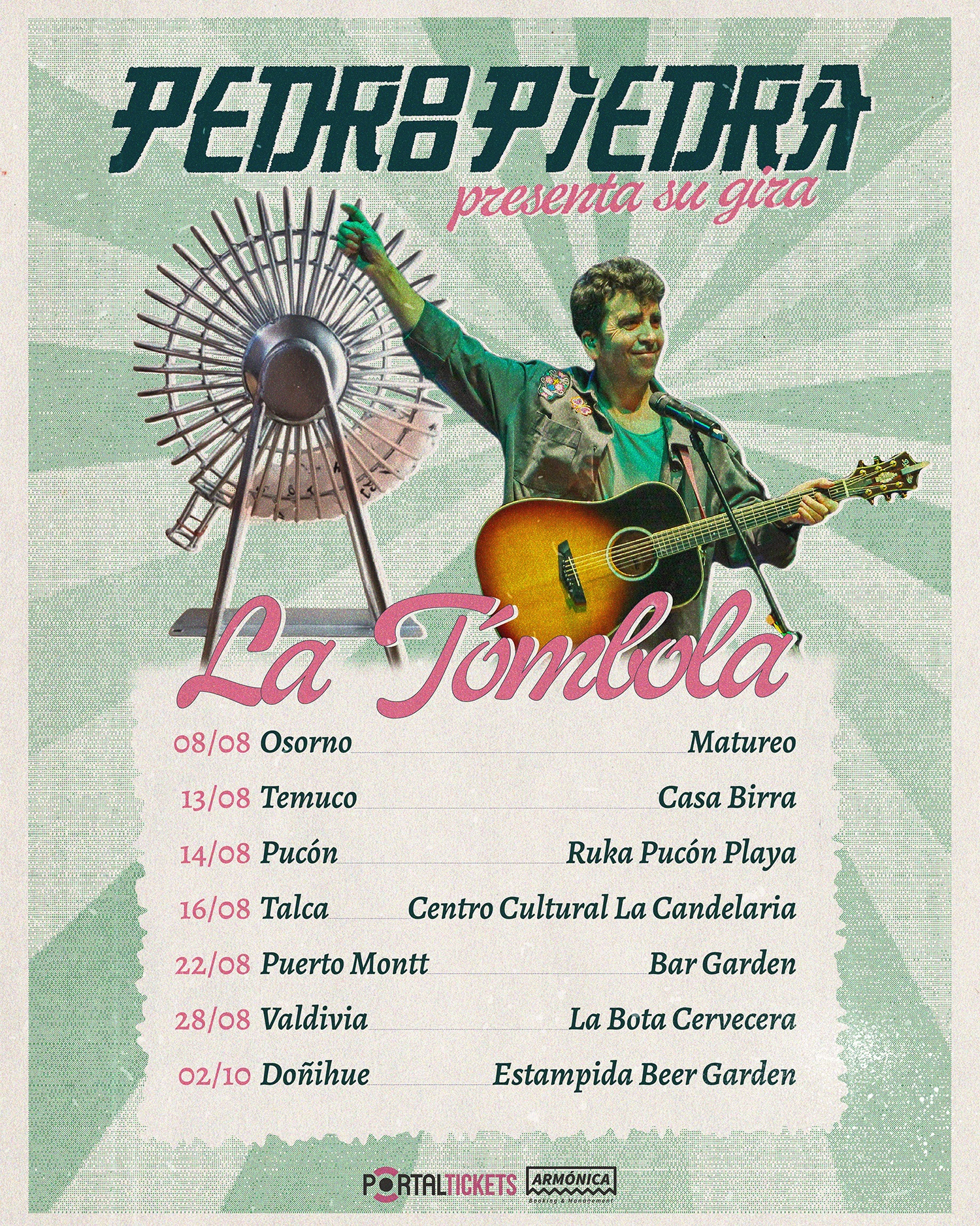 Pedropiedra llevará ''La Tómbola'' al sur de Chile